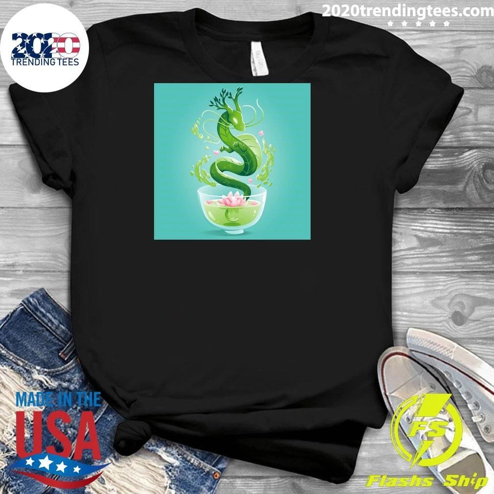 Green Tea Dragon Shirt