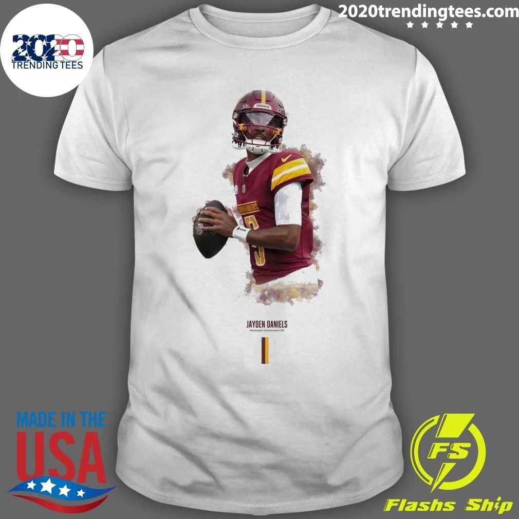 Jayden Daniels Washington Commanders Shirt