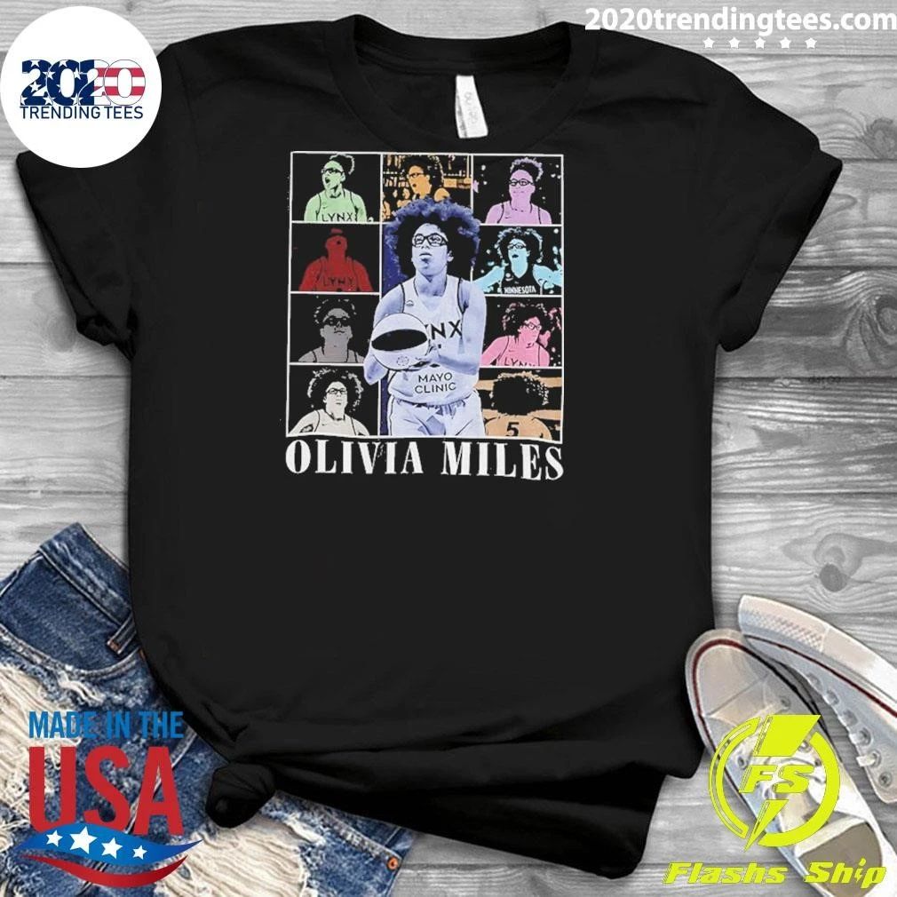 Olivia Miles Minnesota Lynx Basketball Wnba The Eras Tour Vintage Shirt