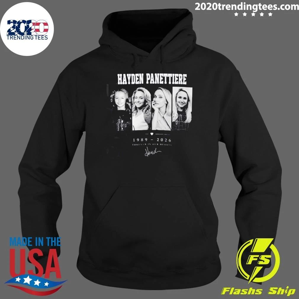 Hayden Panettiere 1989-2026 Forever In Our Hearts Shirt
