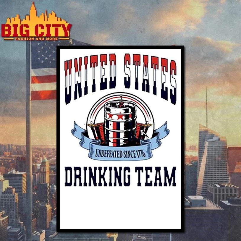 Usa drinking team shirt