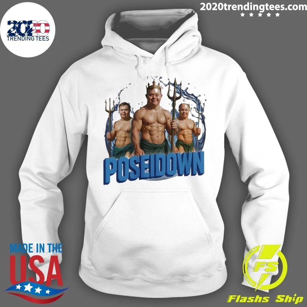 Poseidown Down Syndrome Trident Shirt