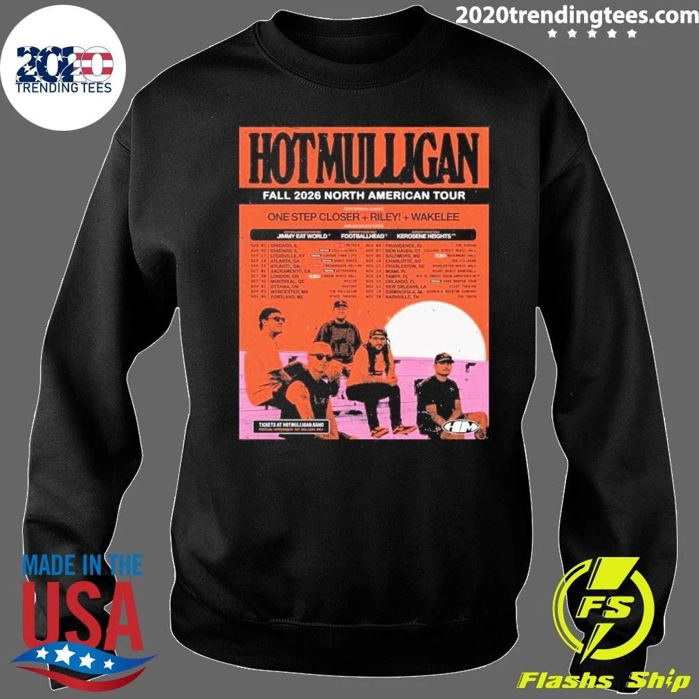Mulligan Fall 2026 North American Tour Shirt