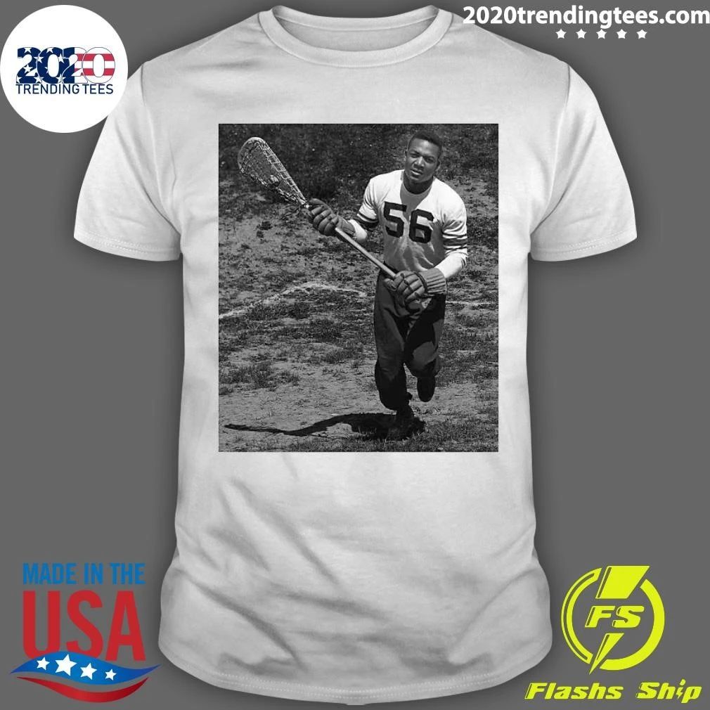 Jim Brown and The 56 Uganda Lacrosse Challenge Shirt