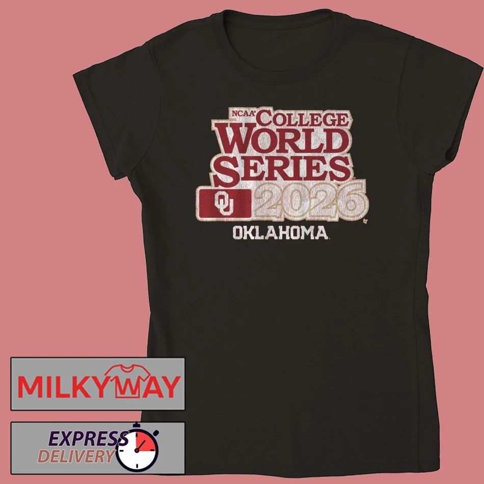 Oklahoma Baseball 2026 College World Series Shirt