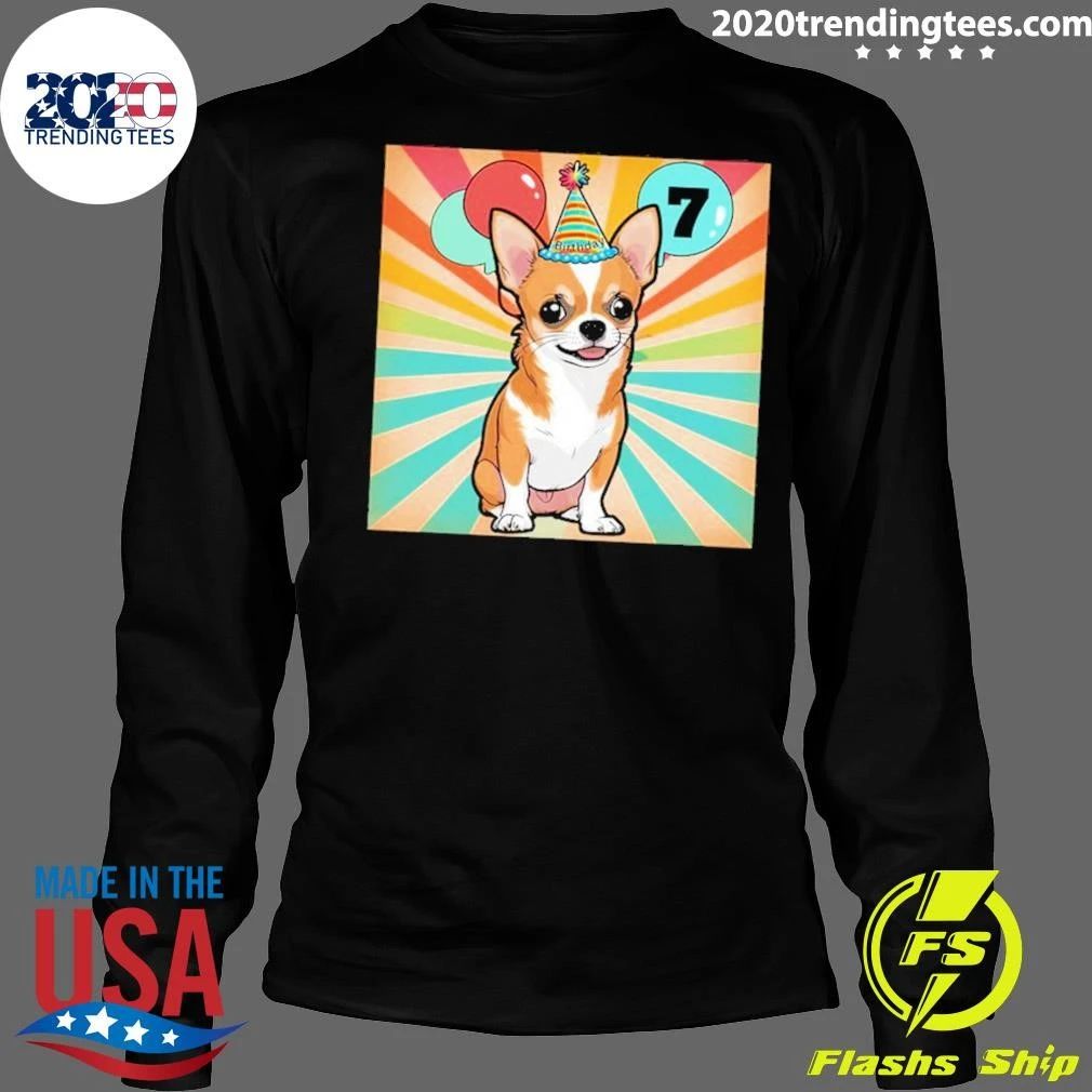 Dog Personalized Chihuahua Birthday Shirt