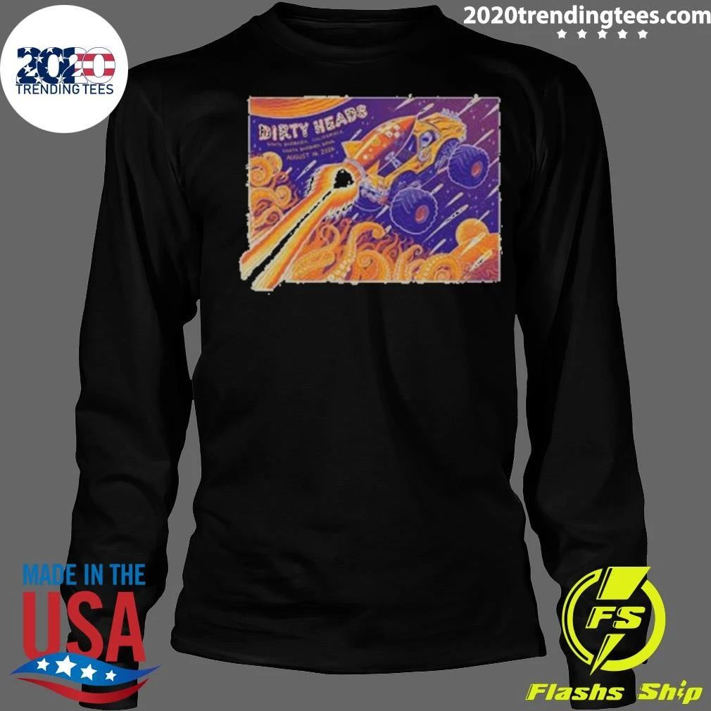 Dirty Heads Santa Barbara At Santa Barbara Bowl In Santa Barbara CA On August 2026 Shirt