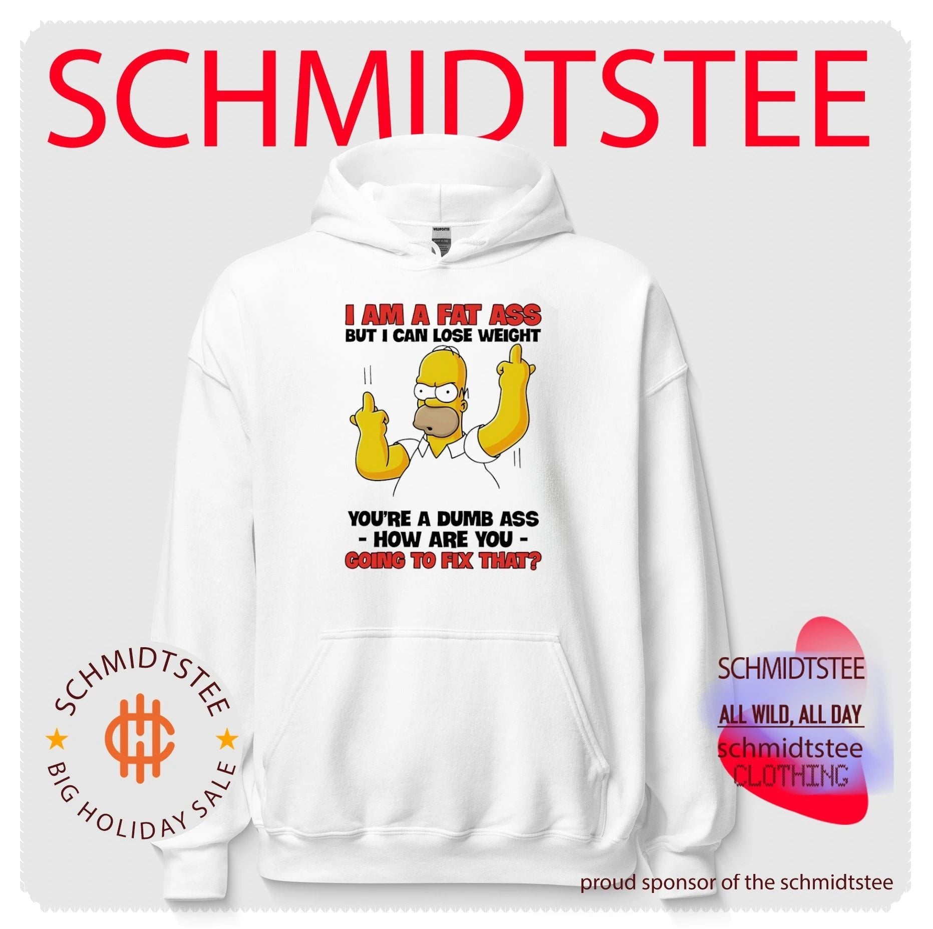 I am a fat ass but I can lose weight you’re a dumb ass how are you Simpson middle finger shirt