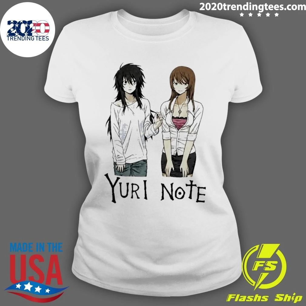 Yuri Note Death Note Shirt