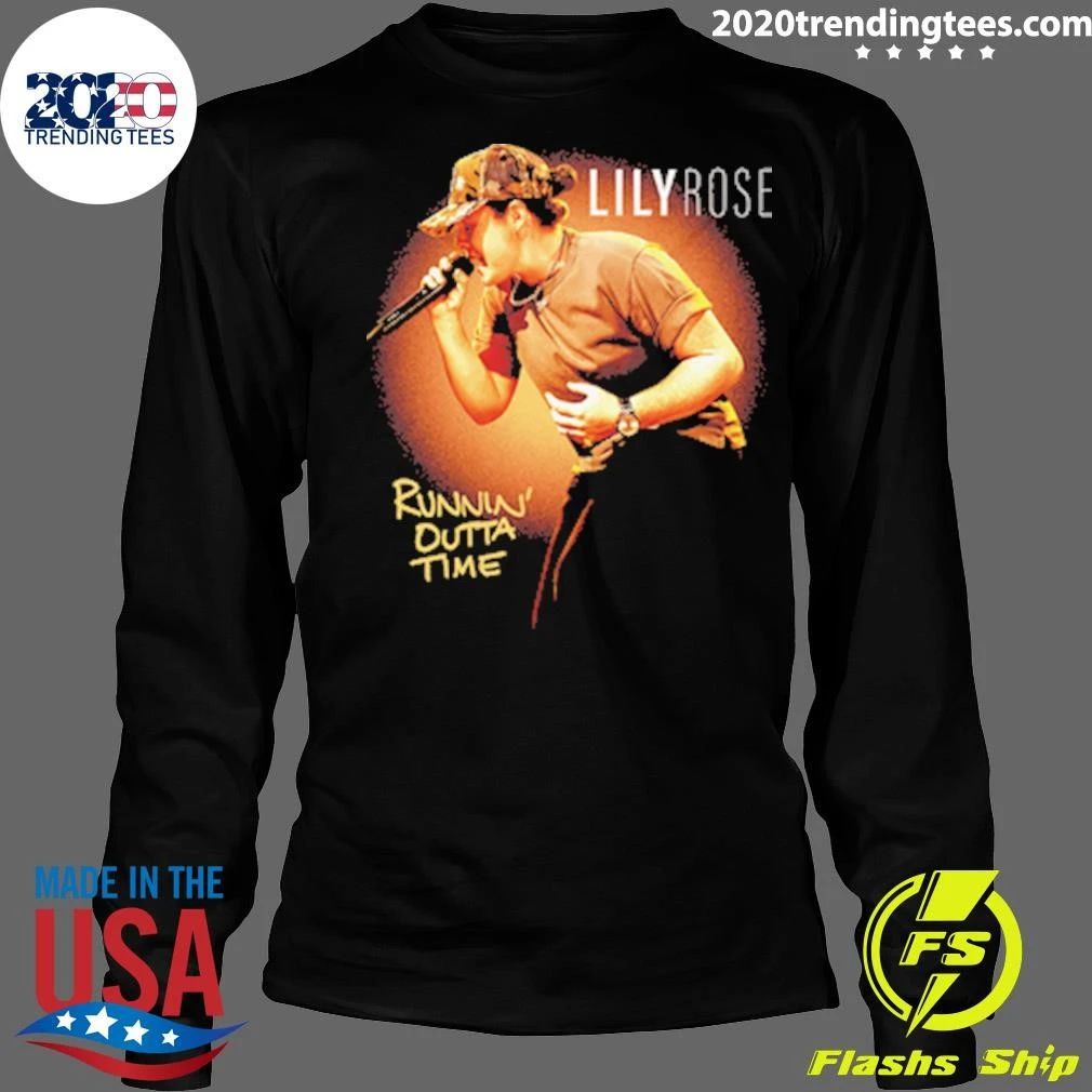 Lily Rose Runnin’ Outta Time Tour Tee Shirt