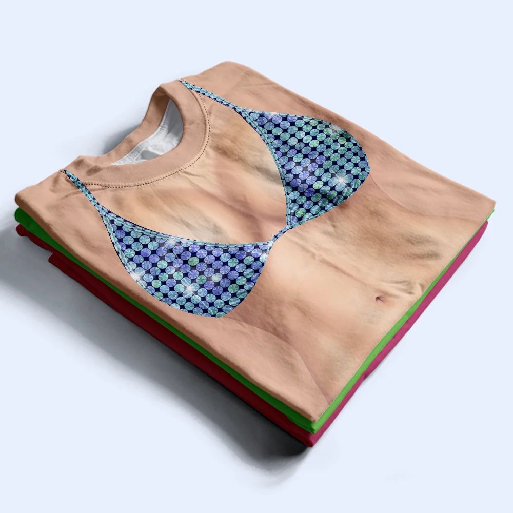 3D Funny Body Disco Party - Personalized Full Print T Shirt