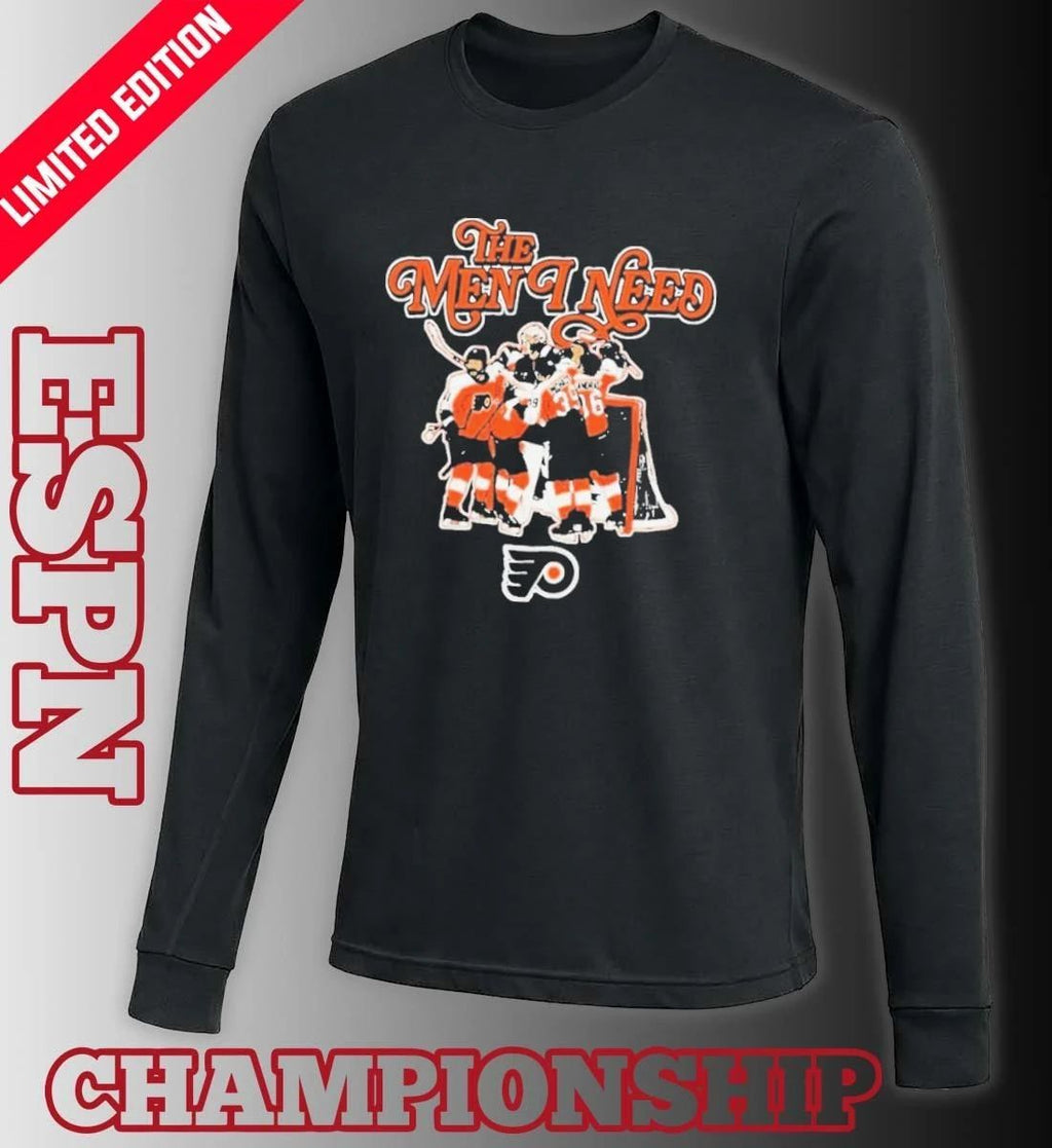 Philadelphia Flyers The Men I Need Ignite The Orange Hockey Playoffs Shirt