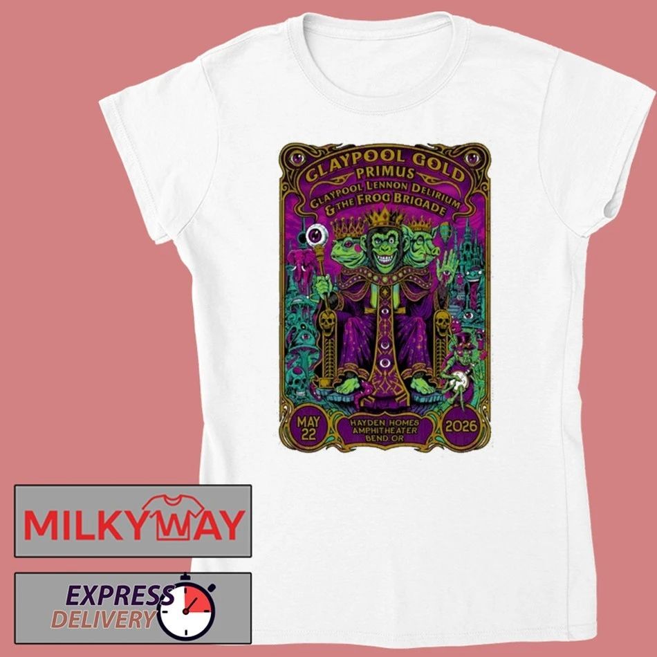Primus In Bend OR On May 22 2026 Tour shirt