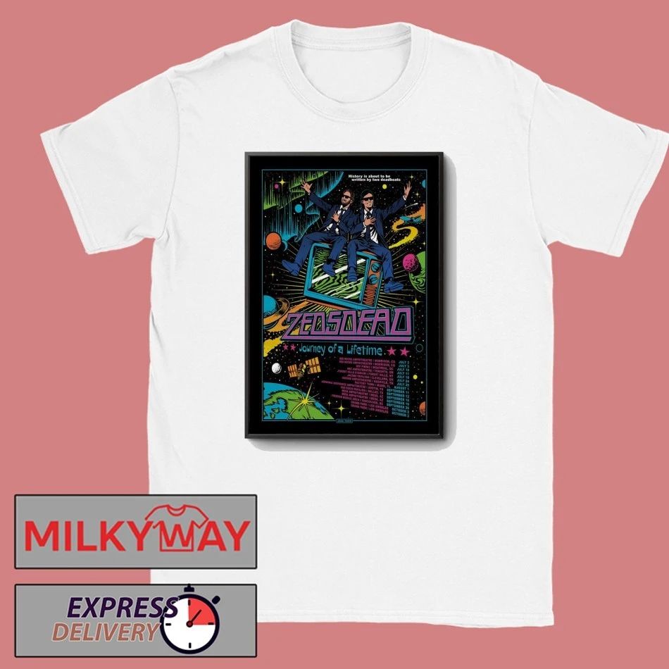 Zeds Dead Journey Of A Lifetime Tour 2026 Poster shirt