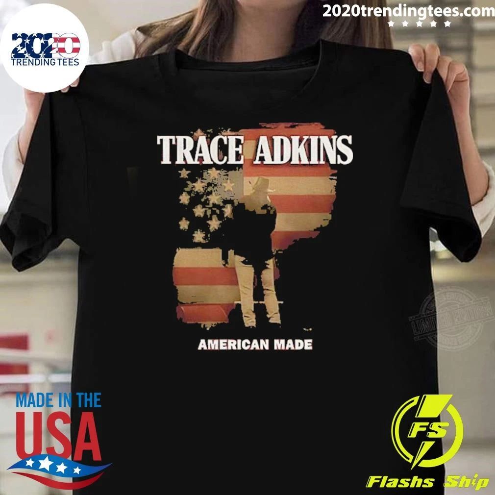 Trace Adkins American Made American Flag Vintage Shirt