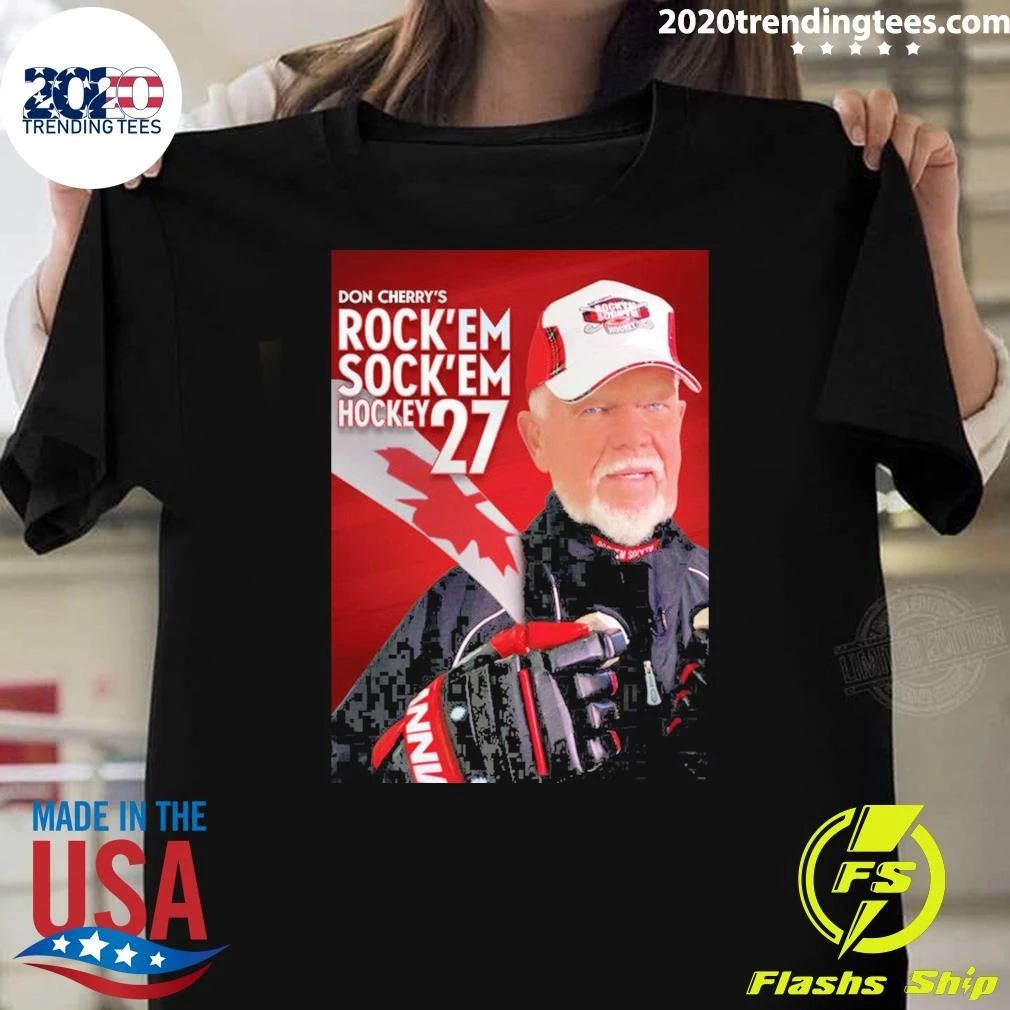 Don Cherry’s Rock’em Sock’em 27 NHL Hockey Shirt
