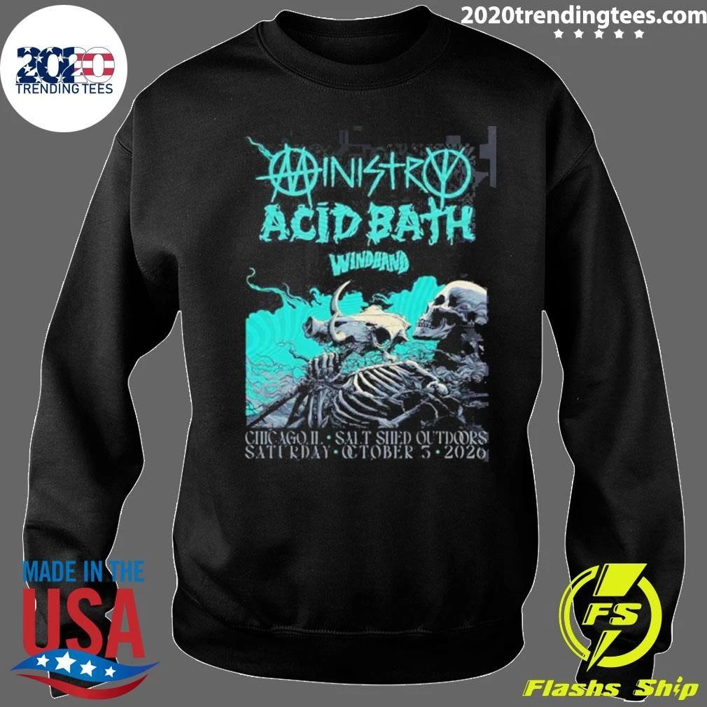 Ministry x Acid Bath With Windhand Chicago IL At Salt Shed Outdoors On October 3 2026 Shirt