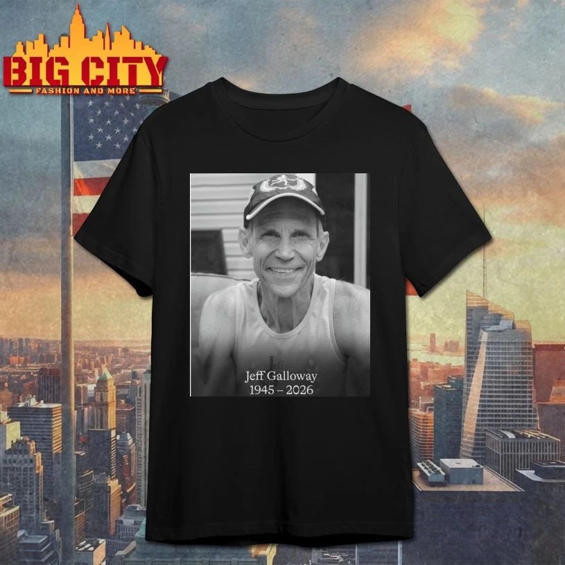 RIP Jeff Galloway Olympian 1945-2026 T-shirt