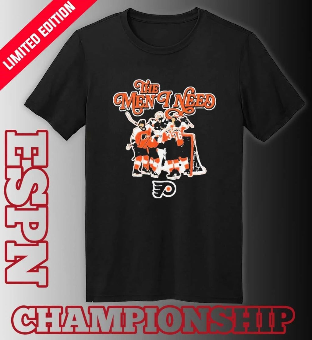 Philadelphia Flyers The Men I Need Ignite The Orange Hockey Playoffs Shirt