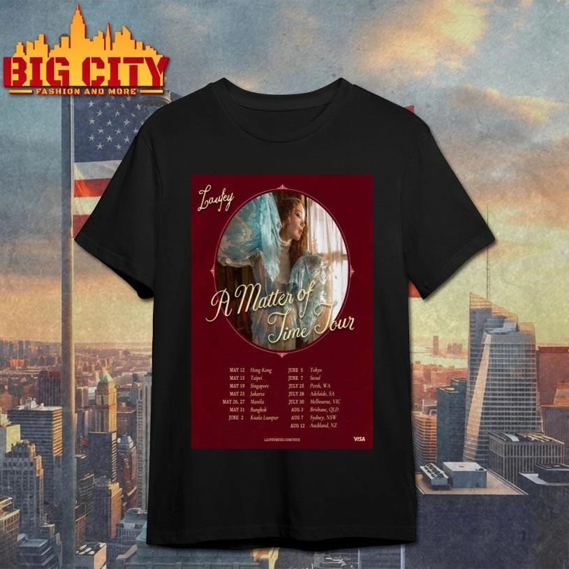 Laufey Land A Matter Of Time Tour 2026 Poster Shirt