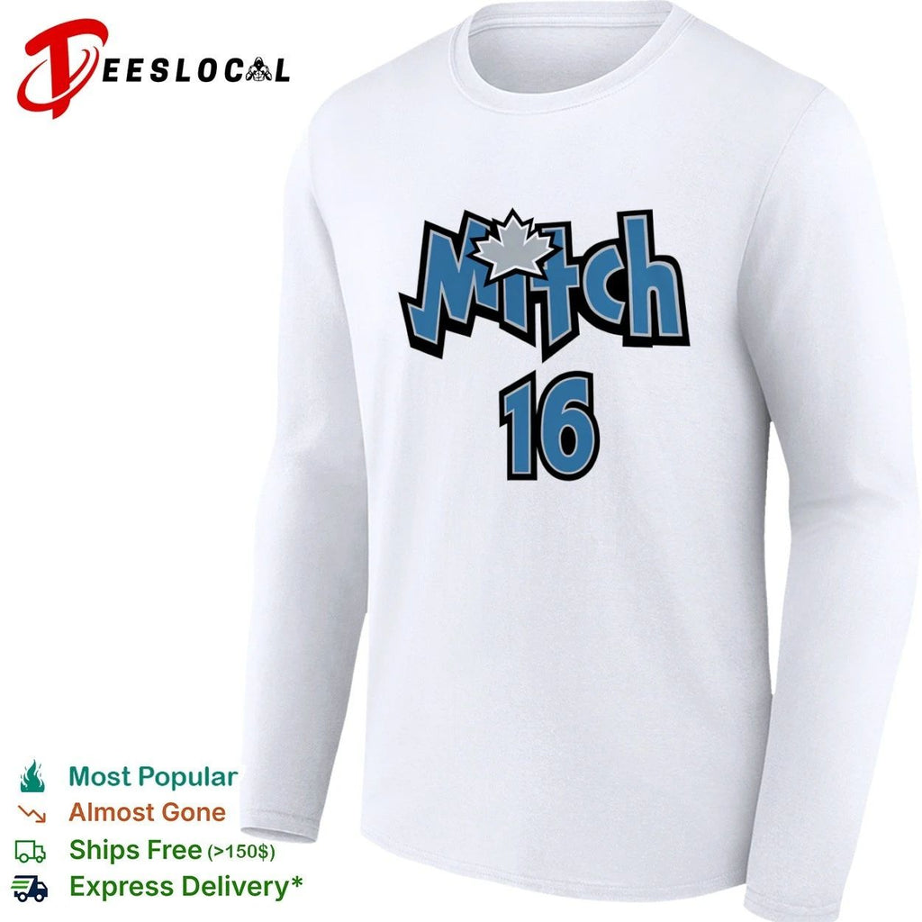 Mitch Magic 16 Toronto Maple Leafs NHL T-shirt
