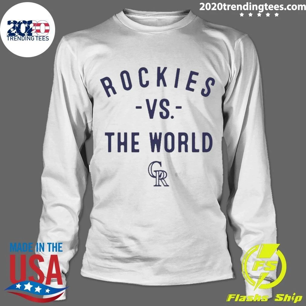 Premium Colorado Rockies Vs The World 2026 Mlb Season Shirt