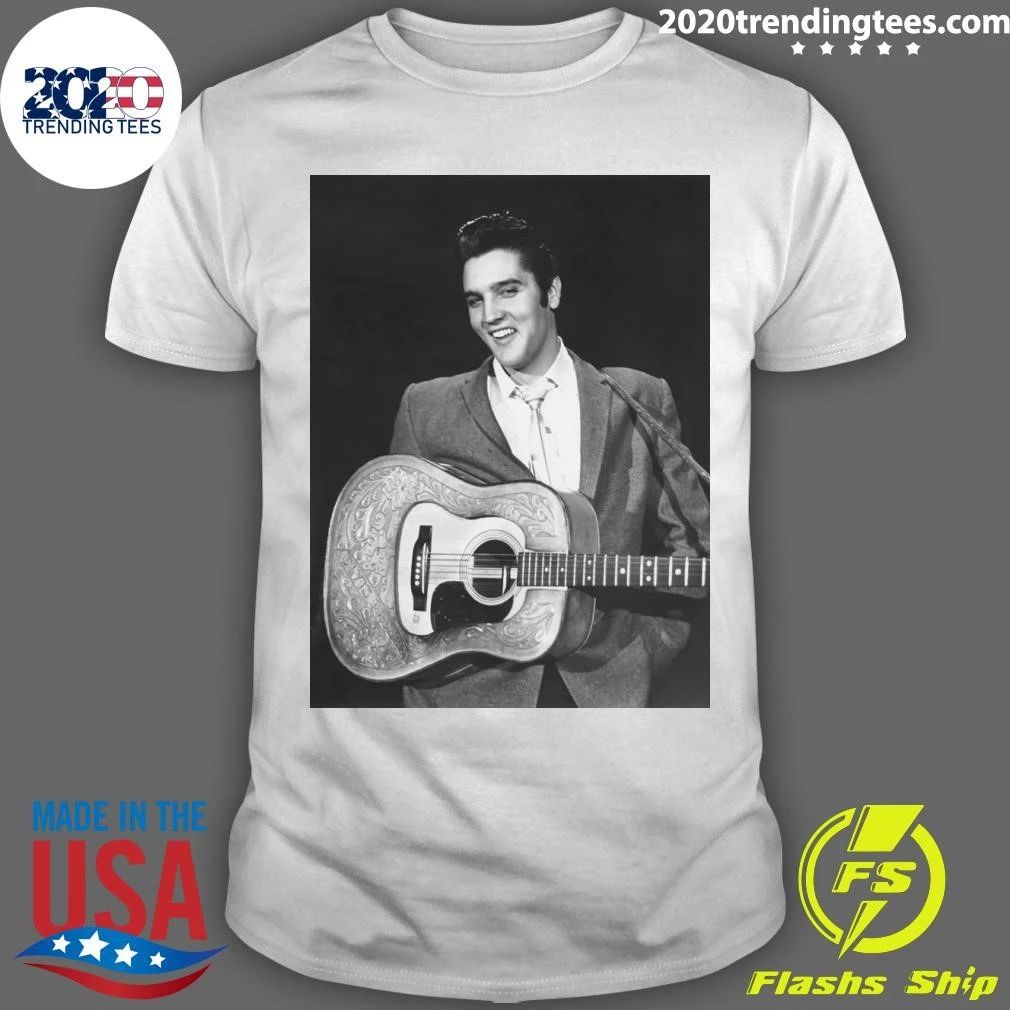 Rock and Roll Elvis Presley in 1956 Shirt