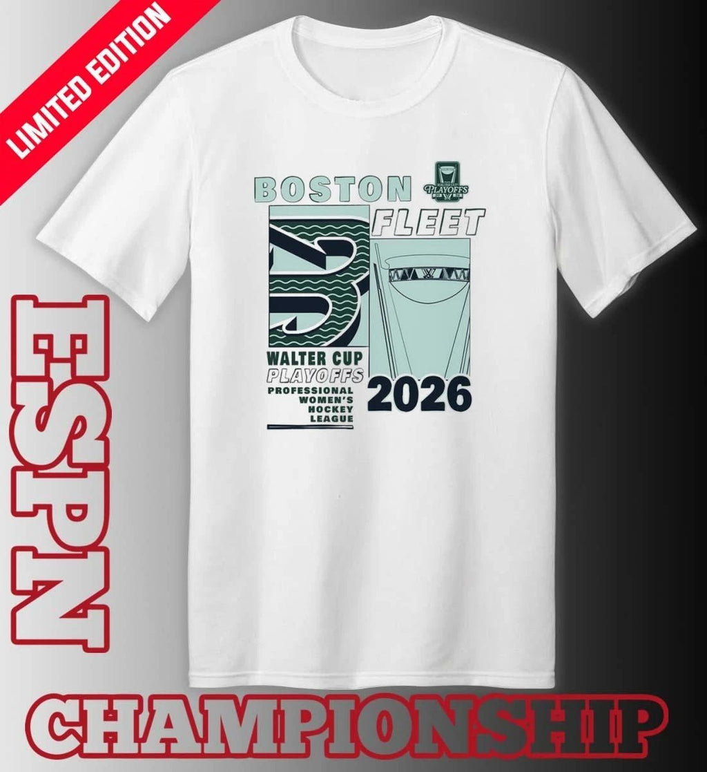 Boston Fleet 2026 Walter Cup Playoffs Fragments Shirt