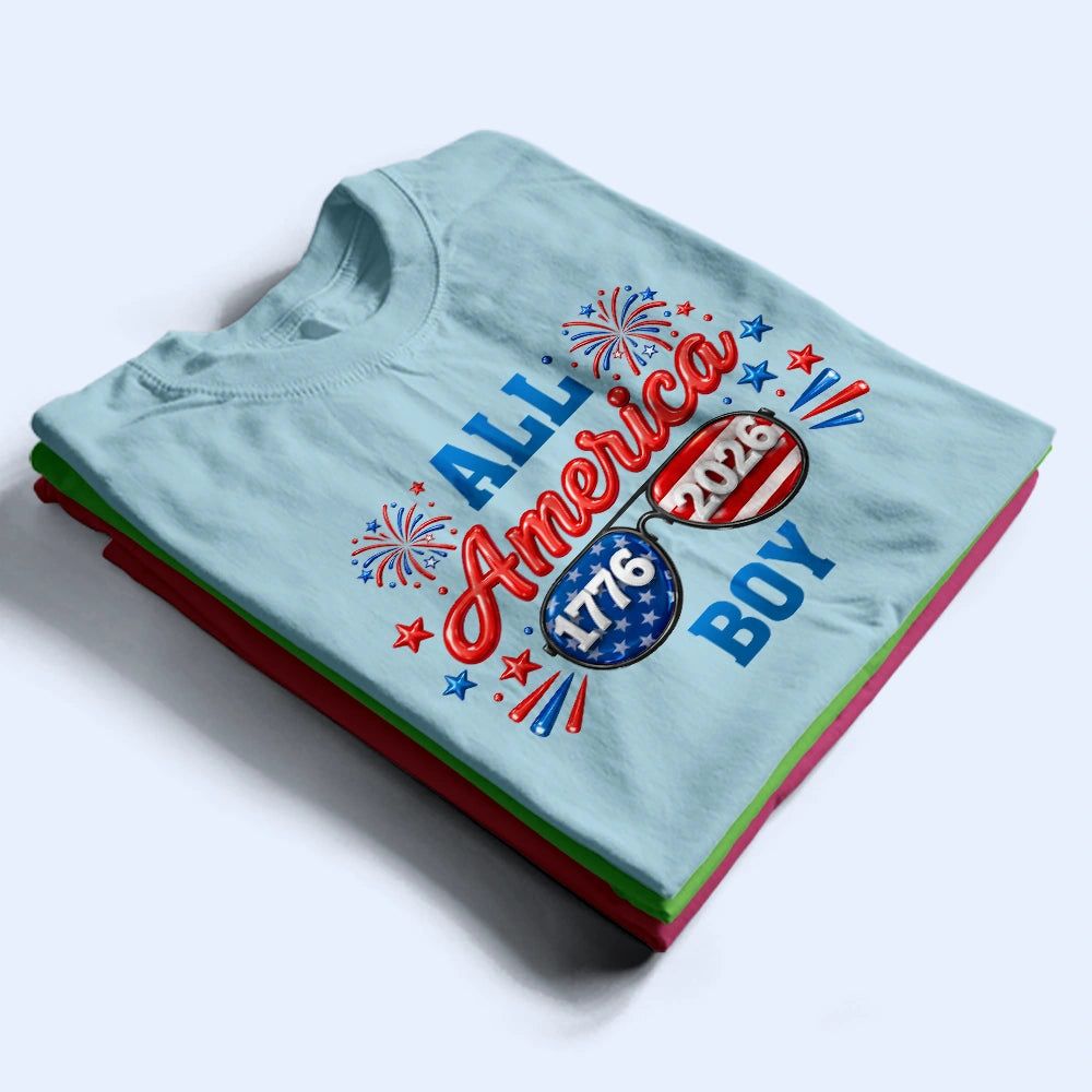 America 250 All American Family - Personalized T Shirt