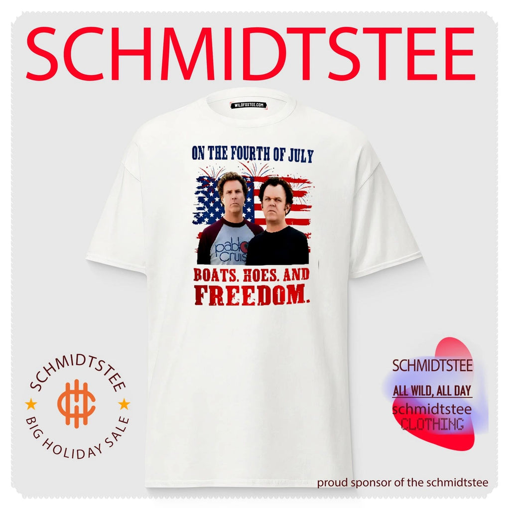 Boats Hoes And Freedom Step Brothers 4th of July shirt