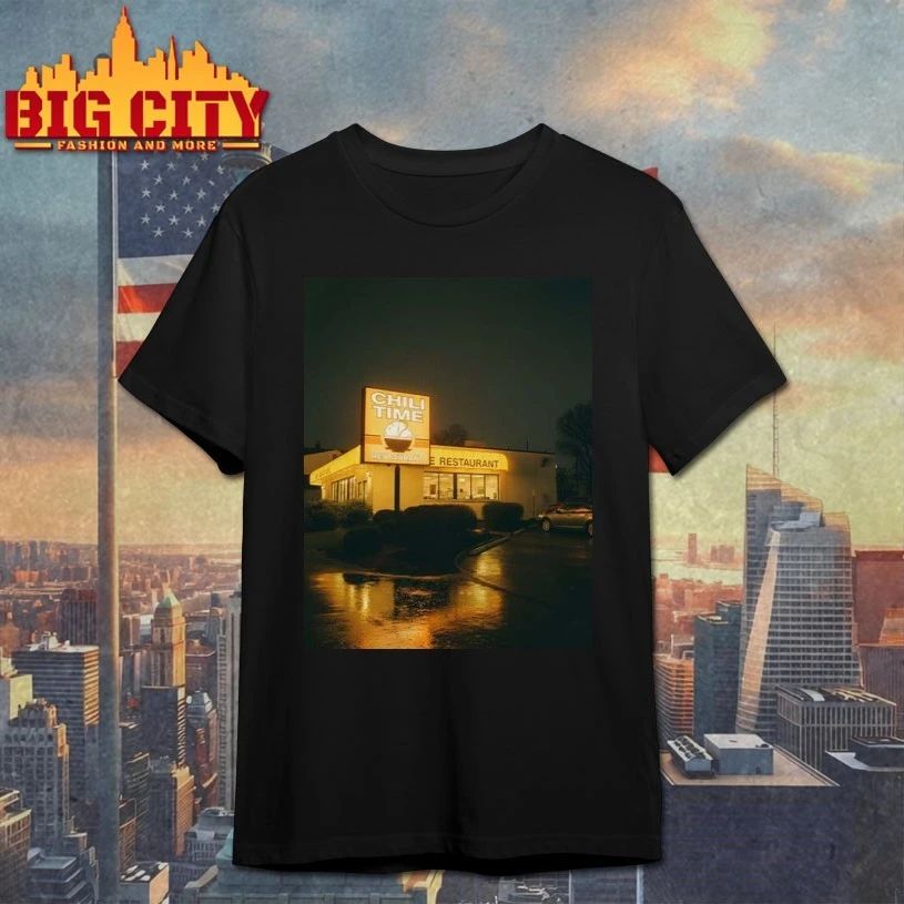 Chili TIme Night Vibes St Bernard t-shirt