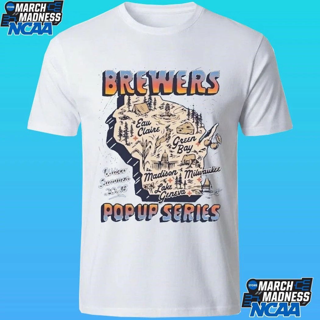 Brewers Wisco Summer Pop-up Series 2026 Shirt