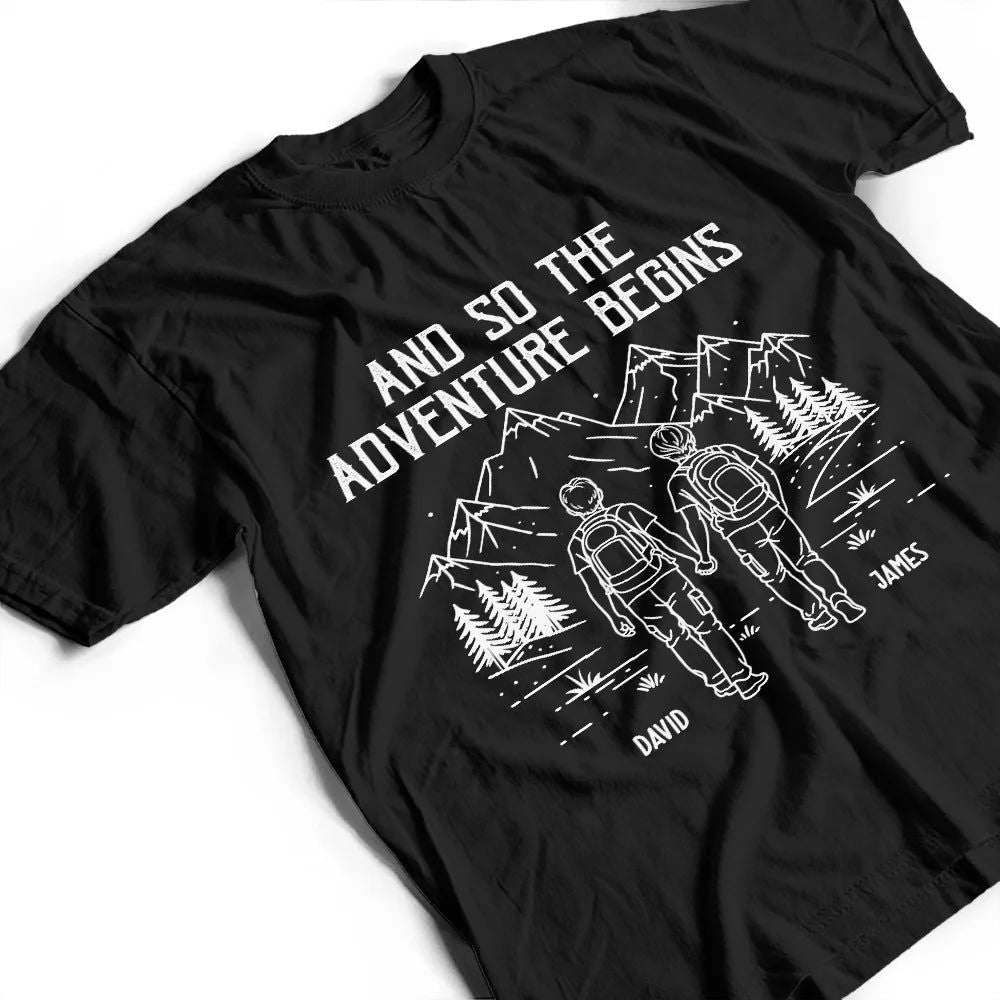 Adventure Partners For Life - Personalized T Shirt