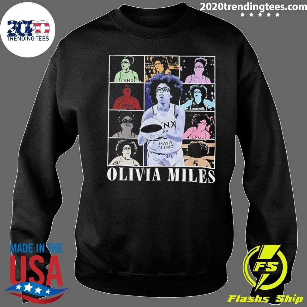 Olivia Miles Minnesota Lynx Basketball Wnba The Eras Tour Vintage Shirt