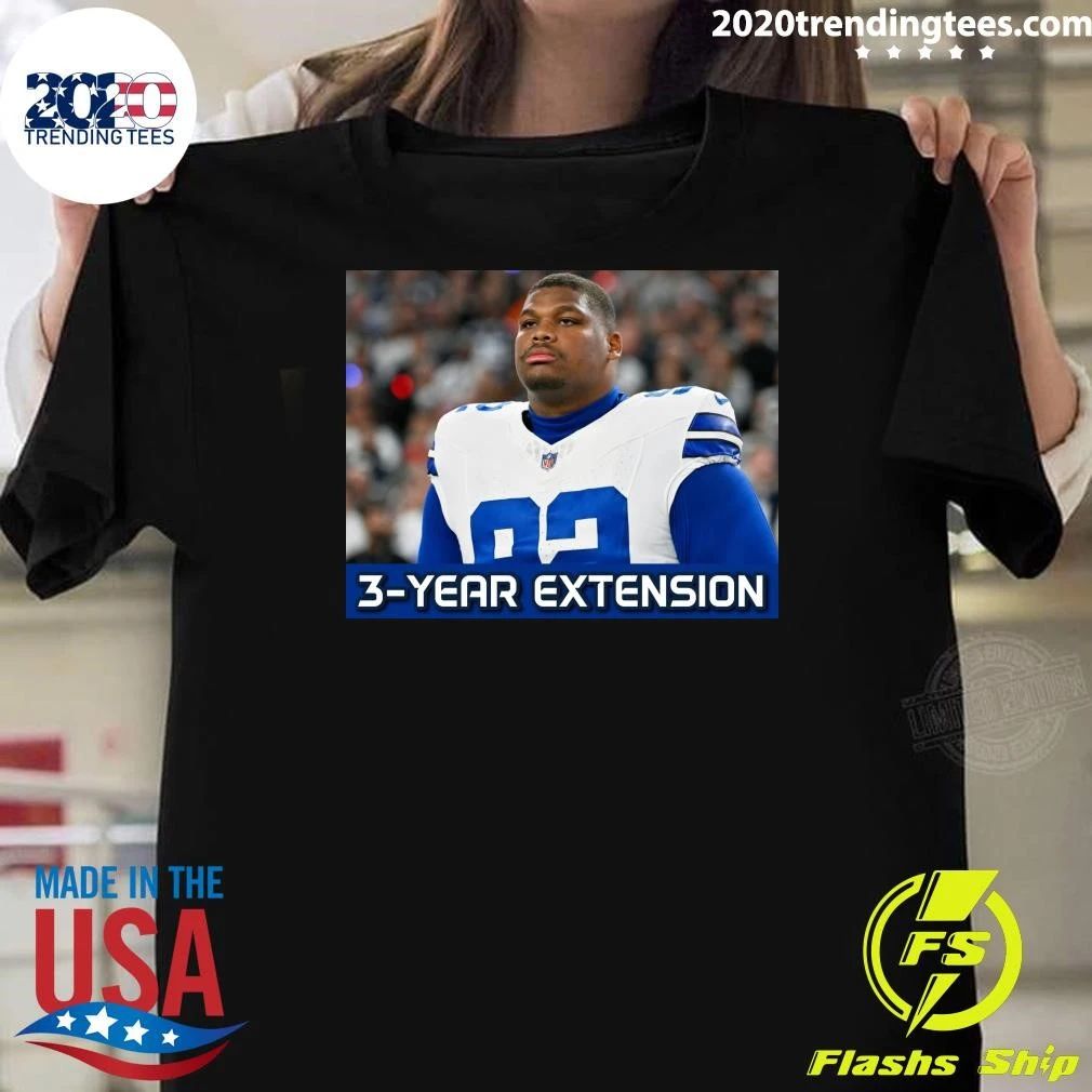 The Dallas Cowboys And Defensive Tackle Quinnen Williams Have Agreed To A 3-Year Contract Extension Shirt