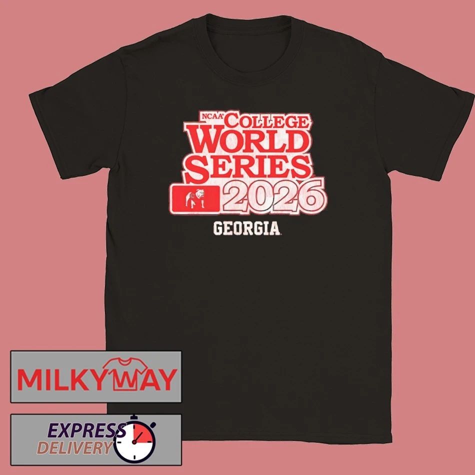 Georgia Baseball 2026 College World Series Shirt