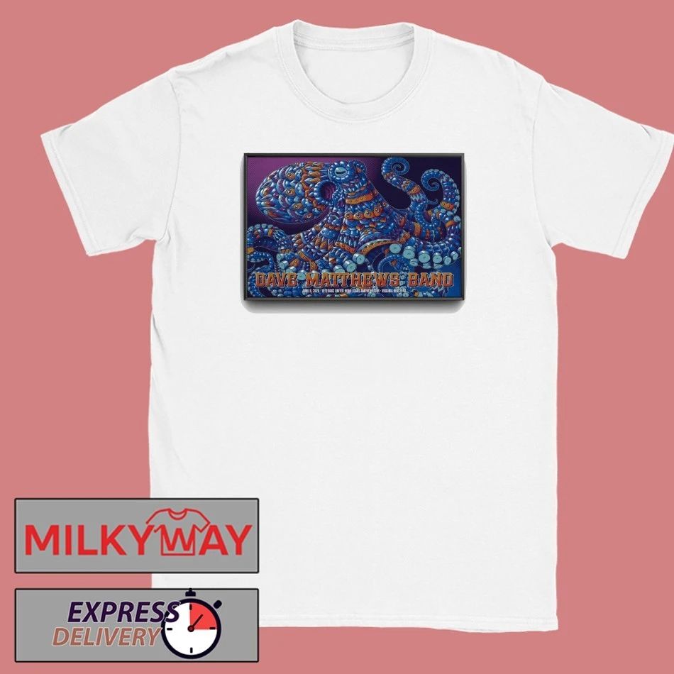 Dave Matthews Band Veterans United Home Loans Amphitheater, Virginia Beach VA June 6 2026 Poster shirt