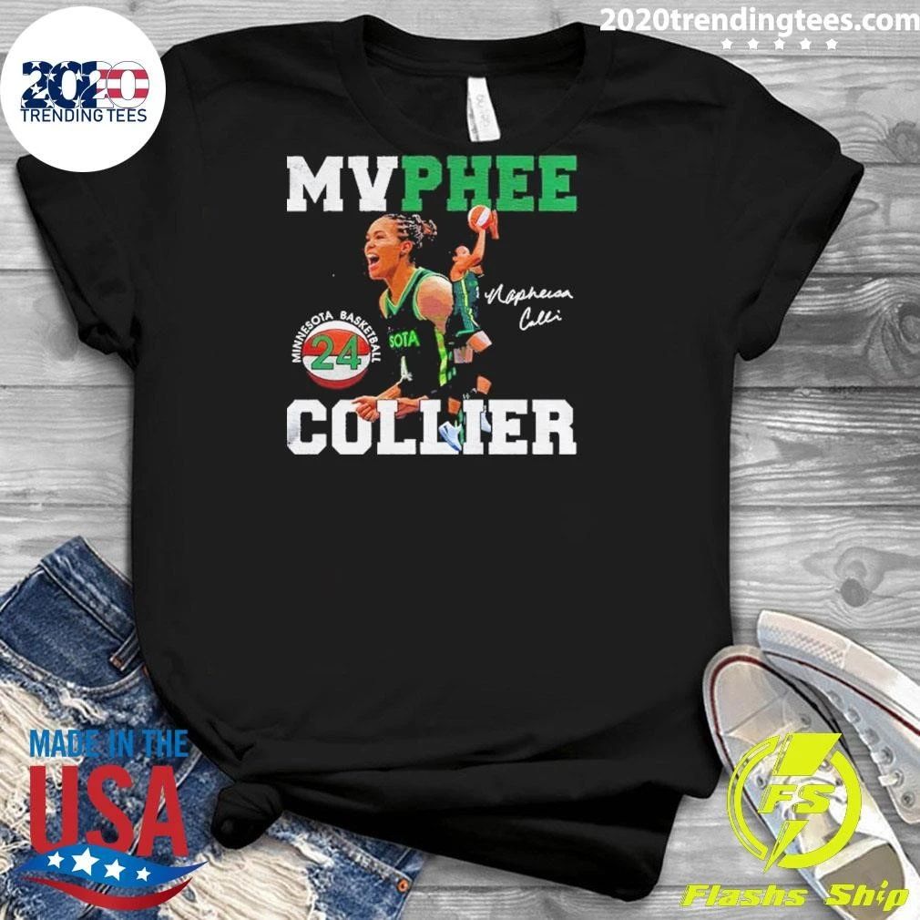 Napheesa Collier Minnesota Lynx Basketball Signature Shirt