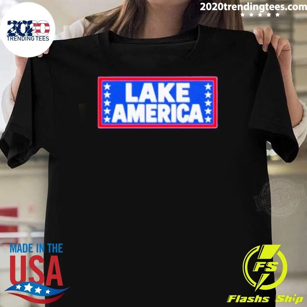 Lake America Patriotic Political Shirt