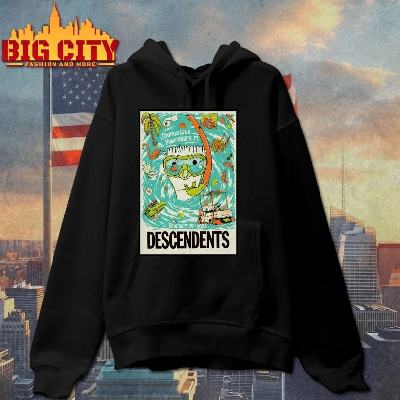 Descendents Event St. Petersburg FL On Feb 24 2026 Poster T-shirt