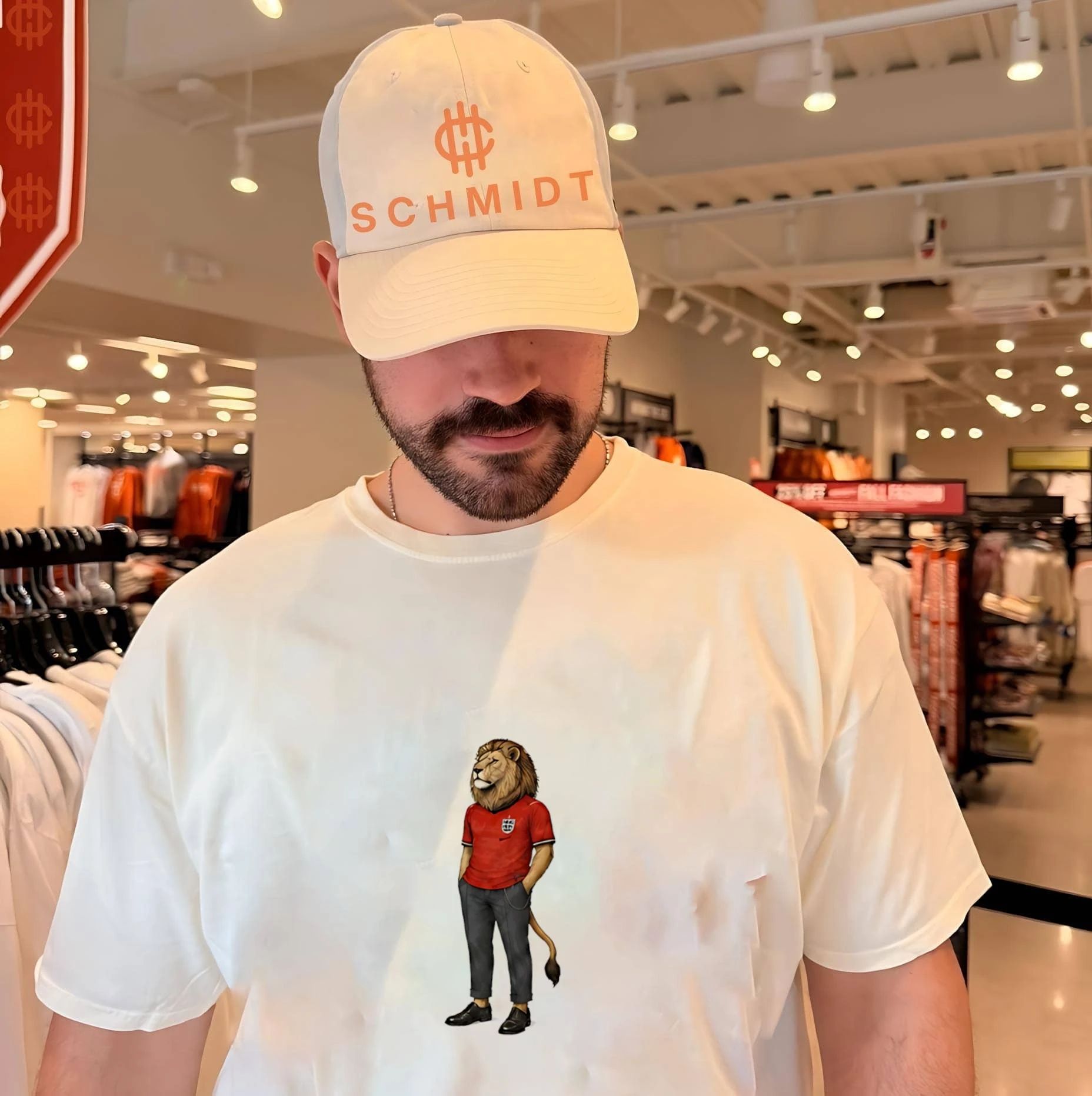 England Lion World Cup 2026 mascot shirt