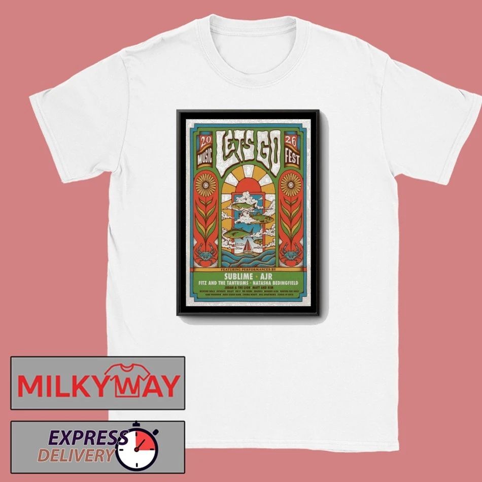 Let’s Go 2026 Music Fest June 05 Crownsville, Maryland Poster shirt