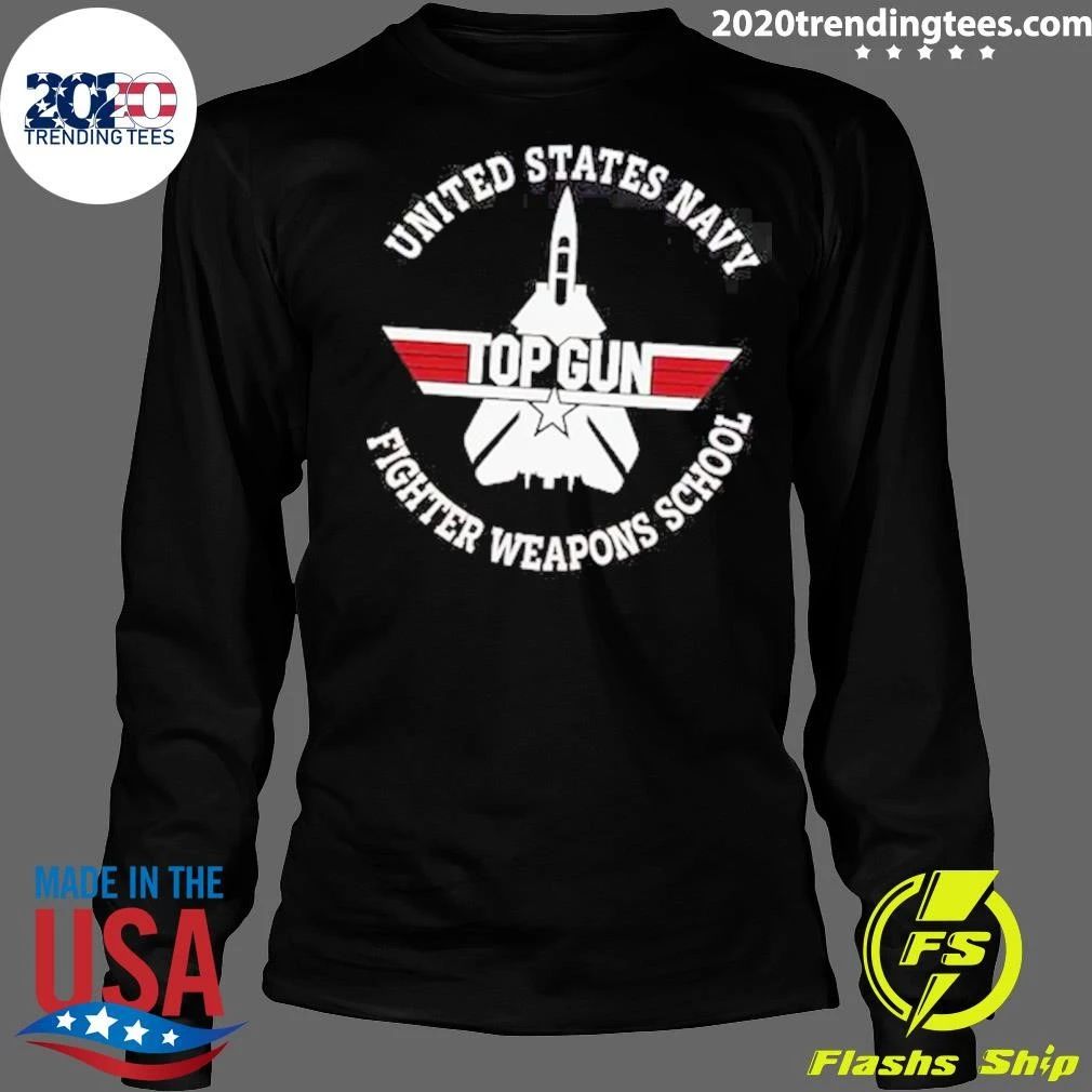 Gun United States Navy Fighter Weapons School Shirt