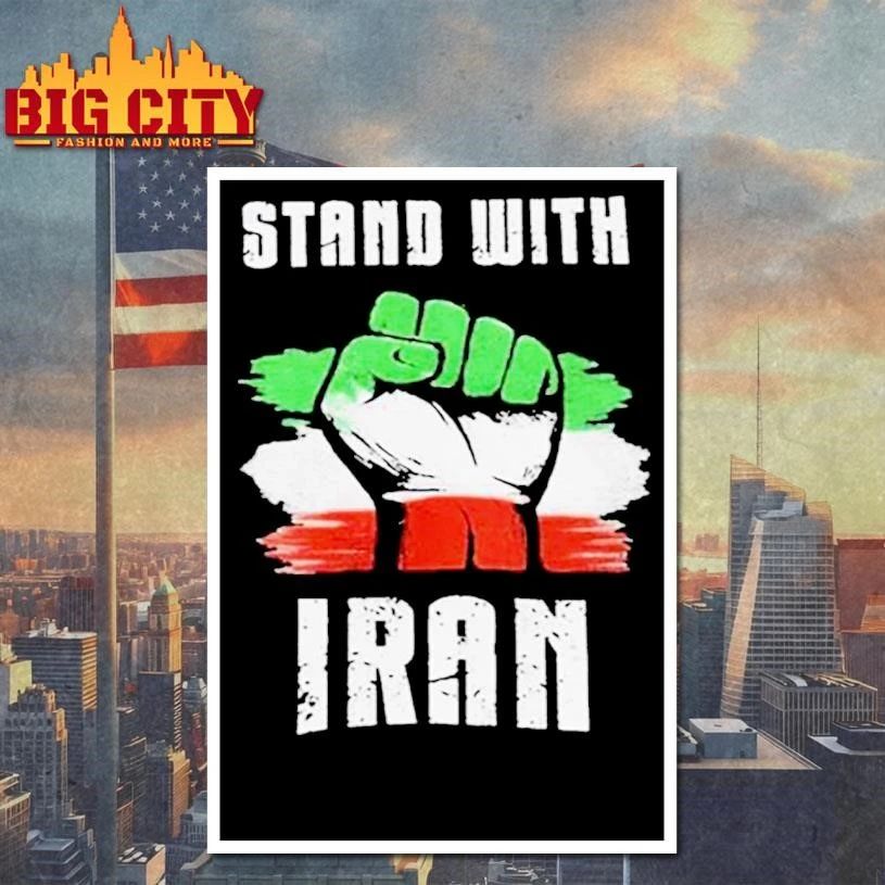Stand With Iran Graphic Shirt