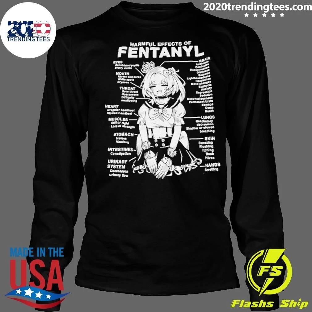 Harmful Effects Of Fentanyl Anime 2026 Shirt
