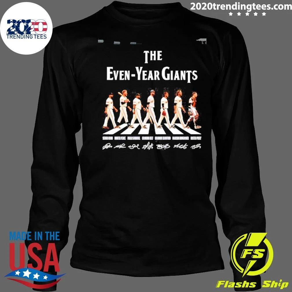 The Even-year Giants San Francisco Giants Player And Signature Shirt