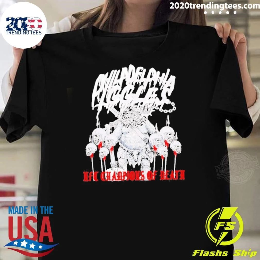 Philadelphia Iggles Nfc Champions Of Death Shirt