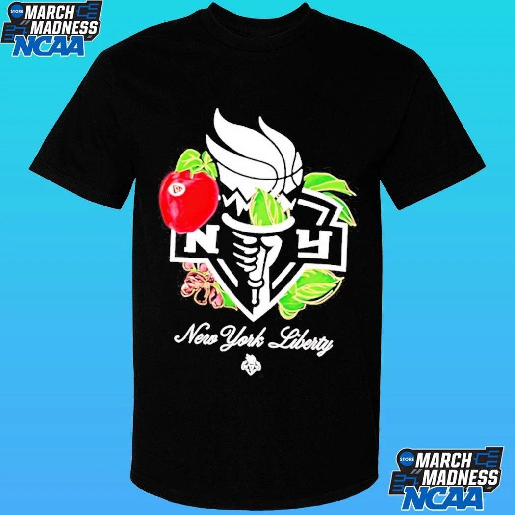 New York Liberty Lifestyle Capsule Floral Fruit Shirt