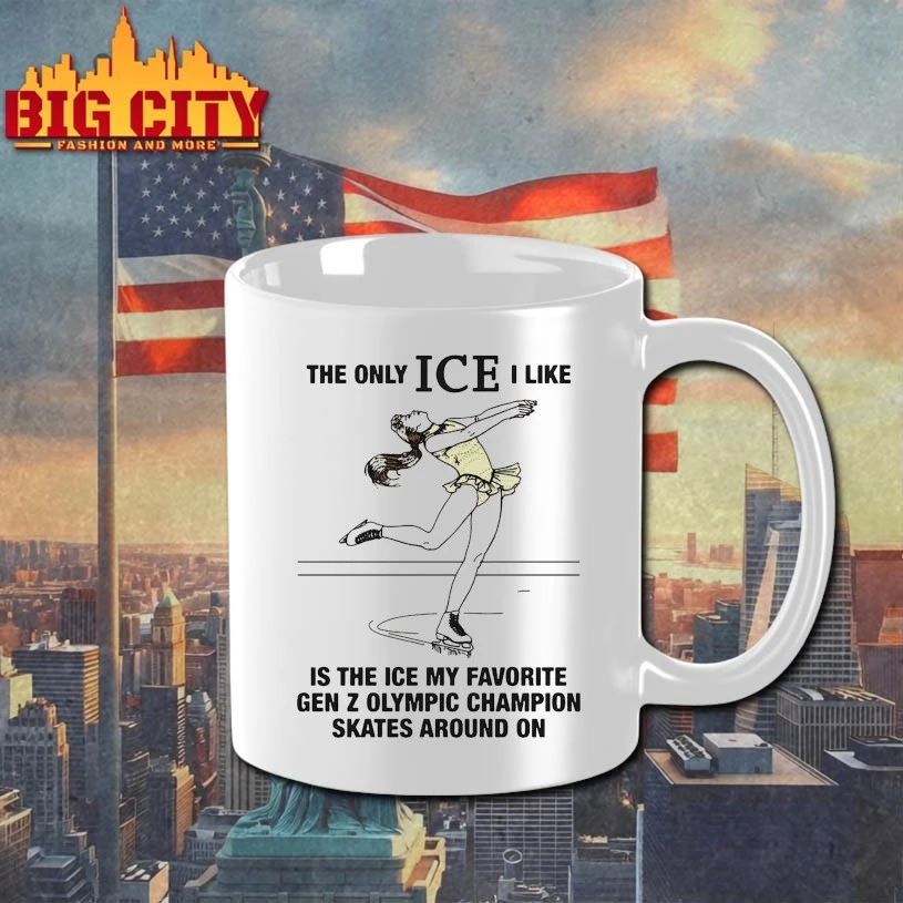 The Only ICE I Like Is The Ice My Favorite Gen Z Olympic Champion Skates Around On t-shirt