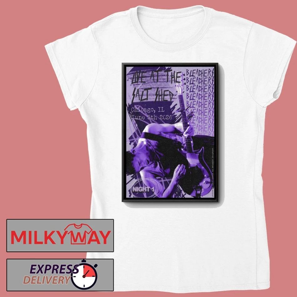 Bleachers At The Salt Shed On June 5 2026 Poster shirt